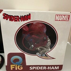 Marvel Spider-Ham Q Fig Diorama Figure Statue